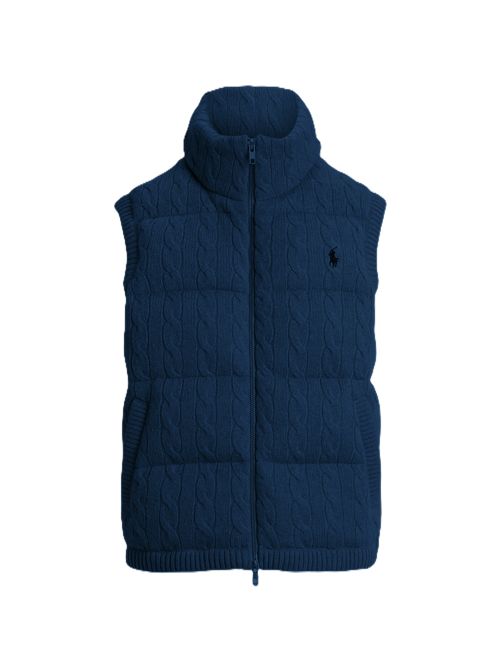 Polo Ralph Lauren | Sweater-Puffer-Vest Polo Ralph Lauren | 211966120500SPRING NAVY HEATHER